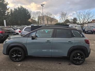 SPOTICAR Citroën C3 Aircross Puretech 130ch S&s Shine Eat6 Occasion - Suv-4x4 Essence Kaki Grey (o) - Perla Nera - Chambourcy - 1203773625_3