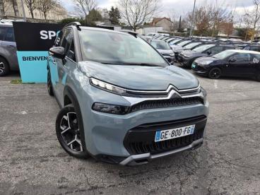 SPOTICAR Citroën C3 Aircross Puretech 130ch S&s Shine Pack Eat6 Occasion - Suv-4x4 Essence Kaki Grey (o) - Perla Nera - Chambourcy - 1203777137_1