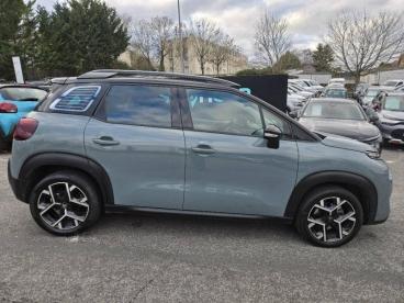SPOTICAR Citroën C3 Aircross Puretech 130ch S&s Shine Pack Eat6 Occasion - Suv-4x4 Essence Kaki Grey (o) - Perla Nera - Chambourcy - 1203777137_3