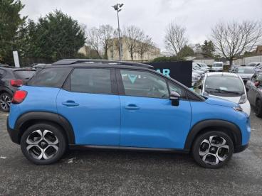 SPOTICAR Citroën C3 Aircross Puretech 110ch S&s Shine Eat6 E6.d-temp 114g Occasion - Suv-4x4 Essence Breathing Blue (m) - Ink Black - Chambourcy - 1203778723_2
