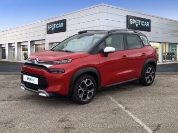 SPOTICAR Citroën C3 Aircross Puretech 110 S&s Bvm6 Shine Pack Occasion - Suv-4x4 Essence Rouge - Bourgoin Jallieu - 1203779139_1