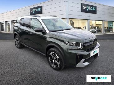 SPOTICAR Citroën C3 Aircross 1.2 Hybride 145ch Max Occasion - Suv-4x4 Hybride Vert Montana (m) + Blanc Opale - Toulouse - 1203787553_3