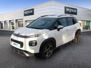 SPOTICAR Citroën C3 Aircross Puretech 110ch S&s Shine Eat6 E6.d-temp 114g Occasion - Suv-4x4 Essence Natural White (o) - Abbeville - 1203801332_1