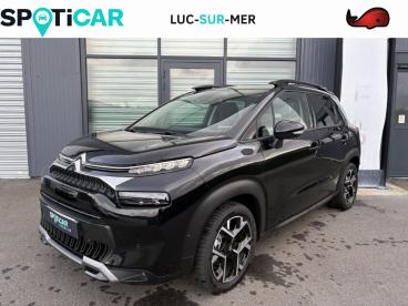 SPOTICAR Citroën C3 Aircross Puretech 110 S&s Bvm6 Shine Pack Occasion - Suv-4x4 Essence Noir - Luc Sur Mer - 1203843750_1