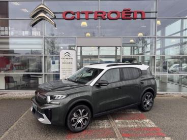 SPOTICAR Citroën C3 Aircross 1.2 Hybride 145ch Plus Occasion - Suv-4x4 Hybride Vert Montana (m) + Blanc Opale - Ploemeur - 1203872670_1