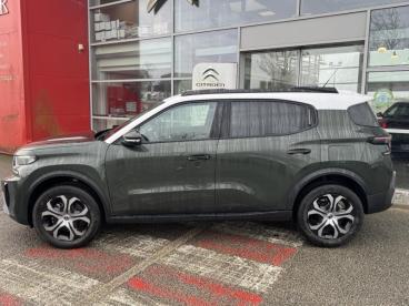 SPOTICAR Citroën C3 Aircross 1.2 Hybride 145ch Plus Occasion - Suv-4x4 Hybride Vert Montana (m) + Blanc Opale - Ploemeur - 1203872670_2