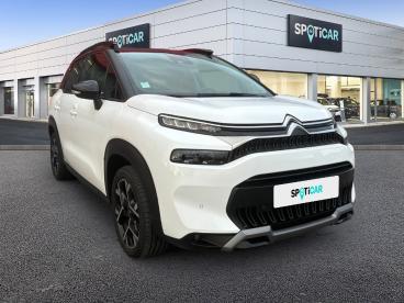 SPOTICAR Citroën C3 Aircross Puretech 130 S&s Eat6 Shine Pack Occasion - Suv-4x4 Essence Blanc - Granville - 1203928230_3