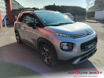 SPOTICAR Citroën C3 Aircross Puretech 130ch S&s Shine Eat6 Occasion - Suv-4x4 Essence Gris Acier (m) - Saint Ouen - 1203964968_2