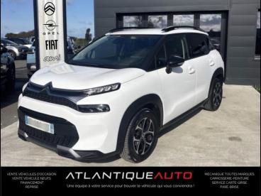 SPOTICAR Citroën C3 Aircross Bluehdi 110ch S&s Shine Occasion - Suv-4x4 Diesel Blanc Banquise (o) + Noir Perla Nera - Ploneour Lanvern - 1203966518_1