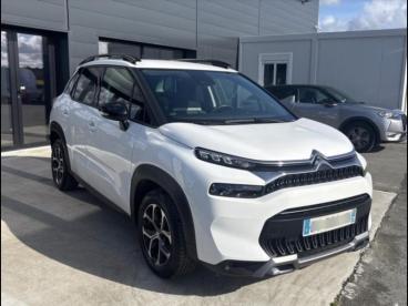 SPOTICAR Citroën C3 Aircross Bluehdi 110ch S&s Shine Occasion - Suv-4x4 Diesel Blanc Banquise (o) + Noir Perla Nera - Ploneour Lanvern - 1203966518_2