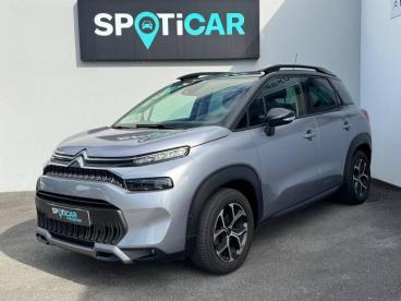 SPOTICAR Citroën C3 Aircross Puretech 130 Shine Eat6 Occasion - Suv-4x4 Essence Gris Acier (m) - Perla Nera - Quimper - 1203970600_1
