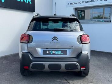 SPOTICAR Citroën C3 Aircross Puretech 130 Shine Eat6 Occasion - Suv-4x4 Essence Gris Acier (m) - Perla Nera - Quimper - 1203970600_5