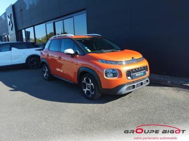 SPOTICAR Citroën C3 Aircross Bluehdi 120ch S&s Shine Eat6 E6.d Occasion - Suv-4x4 Diesel Spicy Orange (m) - Ink Black - Blois - 1203980589_1