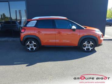 SPOTICAR Citroën C3 Aircross Bluehdi 120ch S&s Shine Eat6 E6.d Occasion - Suv-4x4 Diesel Spicy Orange (m) - Ink Black - Blois - 1203980589_2