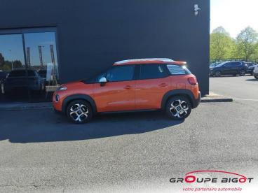 SPOTICAR Citroën C3 Aircross Bluehdi 120ch S&s Shine Eat6 E6.d Occasion - Suv-4x4 Diesel Spicy Orange (m) - Ink Black - Blois - 1203980589_5