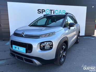 SPOTICAR Citroën C3 Aircross Bluehdi 100 S&s Bvm6 Shine Occasion - Suv-4x4 Diesel Gris Clair - Beaumont De Lomagne - 1204009484_1
