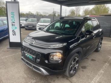 SPOTICAR Citroën C3 Aircross Puretech 110ch S&s Shine Occasion - Suv-4x4 Essence Ink Black (m) - Sable - Geispolsheim - 1204027754_1