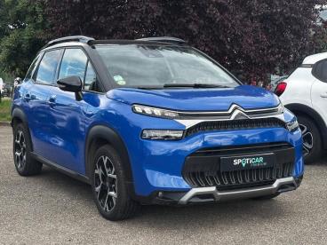 SPOTICAR Citroën C3 Aircross Bluehdi 120ch S&s Shine Pack Eat6 Occasion - Suv-4x4 Diesel Voltaic Blue (m) - Hoenheim - 1204049416_3