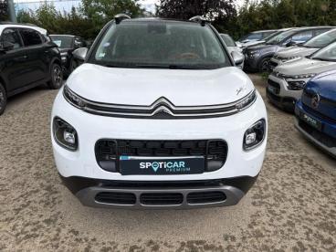 SPOTICAR Citroën C3 Aircross Puretech 130ch S&s Shine Pack Eat6 Occasion - Suv-4x4 Essence Blanc Banquise (o) + Noir Perla Nera - Vert Saint Denis - 1204049496_2