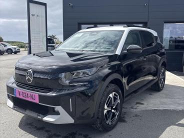 SPOTICAR Citroën C3 Aircross 1.2 Hybride 145ch Max E-dcs6 Occasion - Suv-4x4 Hybride Noir Perla Nera (n) - Ploneour Lanvern - 1204055973_1