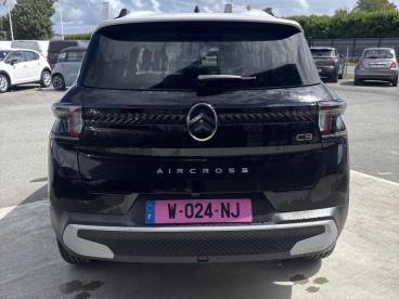 SPOTICAR Citroën C3 Aircross 1.2 Hybride 145ch Max E-dcs6 Occasion - Suv-4x4 Hybride Noir Perla Nera (n) - Ploneour Lanvern - 1204055973_3