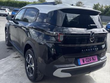 SPOTICAR Citroën C3 Aircross 1.2 Hybride 145ch Max E-dcs6 Occasion - Suv-4x4 Hybride Noir Perla Nera (n) - Ploneour Lanvern - 1204055973_5