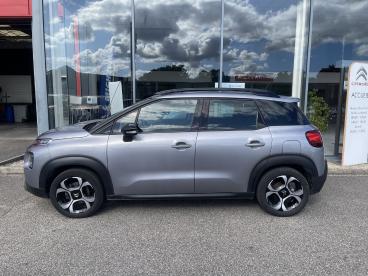 SPOTICAR Citroën C3 Aircross Puretech 130 S&s Eat6 Shine Occasion - Suv-4x4 Essence Gris Clair - Cremieu - 1204058473_3