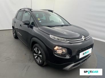 SPOTICAR Citroën C3 Aircross Bluehdi 110ch S&s Shine Occasion - Suv-4x4 Diesel Noir Perla Nera (m) - Blanc Opale - Oyonnax - 1204072703_3