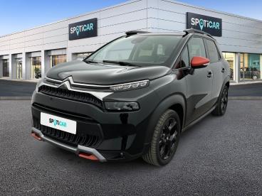 SPOTICAR Citroën C3 Aircross Puretech 130 S&s Eat6 Shine Pack Occasion - Suv-4x4 Essence Noir - Argenteuil - 1204076901_1