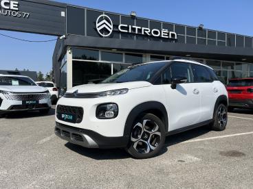 SPOTICAR Citroën C3 Aircross Puretech 110 S&s Eat6 Shine Occasion - Suv-4x4 Essence Blanc - Vert Saint Denis - 1204086606_2