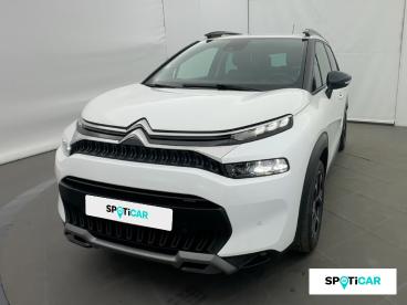 SPOTICAR Citroën C3 Aircross Puretech 130ch S&s Shine Pack Eat6 Occasion - Suv-4x4 Essence Blanc Banquise (o) - Eybens - 1204090490_1