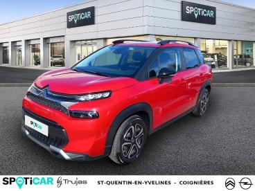 SPOTICAR Citroën C3 Aircross Puretech 110 S&s Bvm6 Feel Pack Occasion - Suv-4x4 Essence Rouge - Plaisir - 1204102874_1
