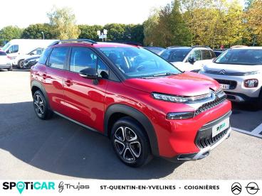 SPOTICAR Citroën C3 Aircross Puretech 110 S&s Bvm6 Feel Pack Occasion - Suv-4x4 Essence Rouge - Plaisir - 1204102874_2