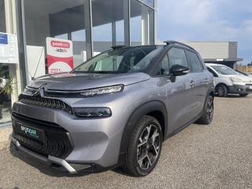 SPOTICAR Citroën C3 Aircross Bluehdi 120 S&s Eat6 Shine Occasion - Suv-4x4 Diesel Gris Clair - Cremieu - 1204130247_1