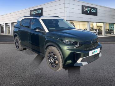 SPOTICAR Citroën C3 Aircross 1.2 Hybride 145ch Plus E-dcs6 Occasion - Suv-4x4 Hybride Vert Montana (m) + Blanc Opale - Compiegne - 1204134279_3