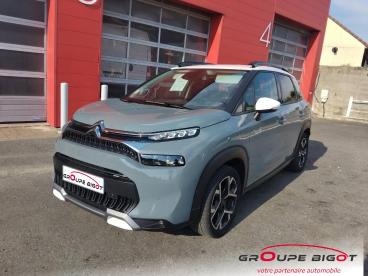 SPOTICAR Citroën C3 Aircross Puretech 130ch S&s Shine Pack Eat6 Occasion - Suv-4x4 Essence Kaki Grey (o) - Blanc Opale - Saint Ouen - 1204157414_1