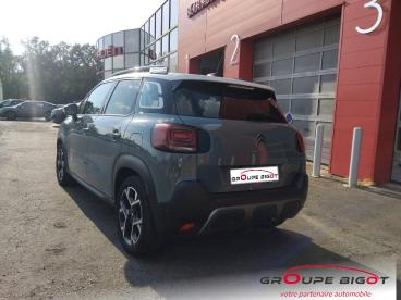 SPOTICAR Citroën C3 Aircross Puretech 130ch S&s Shine Pack Eat6 Occasion - Suv-4x4 Essence Kaki Grey (o) - Blanc Opale - Saint Ouen - 1204157414_3