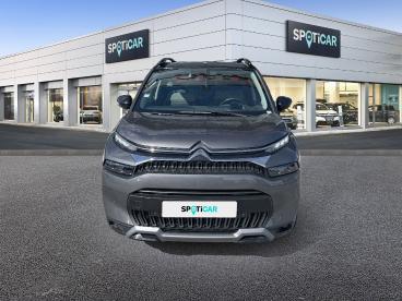 SPOTICAR Citroën C3 Aircross Puretech 130 S&s Eat6 Shine Pack Occasion - Suv-4x4 Essence Gris Platinium (métallisé) - Nogent Le Rotrou - 1204173089_2