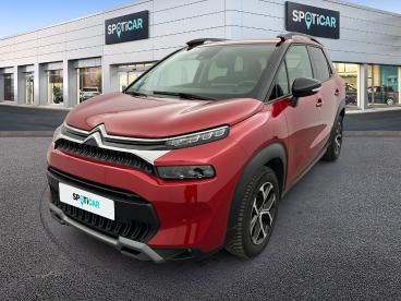 SPOTICAR Citroën C3 Aircross Bluehdi 120 S&s Eat6 Shine Occasion - Suv-4x4 Diesel Rouge - Velizy - 1204218491_1