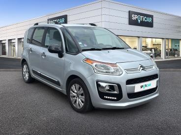SPOTICAR Citroën C3 Picasso Puretech 110 Bvm Feel Edition Occasion - Monospace Essence Gris Clair - Chateaubriant - 1203769859_3