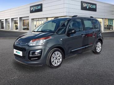 SPOTICAR Citroën C3 Picasso Puretech 110 Bvm Exclusive Occasion - Monospace Essence Gris Foncé - Hyeres - 1203779059_1