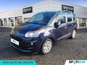 SPOTICAR Citroën C3 Picasso 1.6 Bluehdi 100ch Millenium Occasion - Monospace Diesel Bleu Encre - Cahors - 1203801548_1