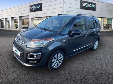 SPOTICAR Citroën C3 Picasso Bluehdi 100 Exclusive Occasion - Monospace Diesel Ktw Gris Garbato - Libourne - 1203803961_1