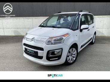 SPOTICAR Citroën C3 Picasso 1.6 Hdi90 Confort Occasion - Monospace Diesel Blanc Banquise - Vitre - 1203935078_2