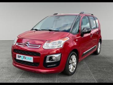 SPOTICAR Citroën C3 Picasso Essence 110 Confort Radar Recul Regulateur Clim Au Occasion - Monospace Essence Rouge Rubi - Colmar - 1204010132_1