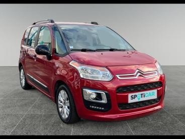 SPOTICAR Citroën C3 Picasso Essence 110 Confort Radar Recul Regulateur Clim Au Occasion - Monospace Essence Rouge Rubi - Colmar - 1204010132_3