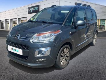 SPOTICAR Citroën C3 Picasso Bluehdi 100 Bvm Exclusive Occasion - Monospace Diesel Gris Foncé - Chateaubriant - 1204041350_1