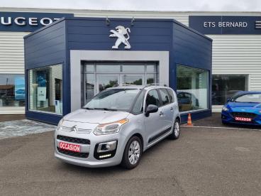 SPOTICAR Citroën C3 Picasso Puretech 110 Bvm Exclusive Occasion - Monospace Essence Gris Clair - Mimizan - 1204131733_2