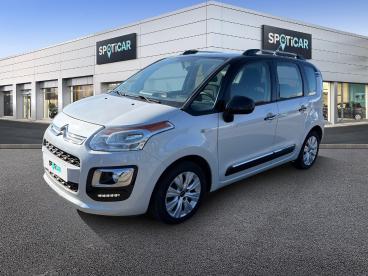 SPOTICAR Citroën C3 Picasso Puretech 110 Bvm Feel Edition Occasion - Monospace Essence Blanc - Fougeres - 1204139375_1