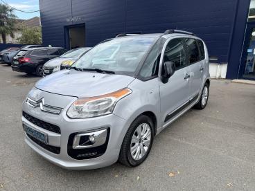 SPOTICAR Citroën C3 Picasso Puretech 110 Bvm Confort Occasion - Monospace Essence Gris Clair - Grigny - 1204146309_1
